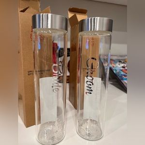 Disney Weddings Bride & Groom Glass Tumblers